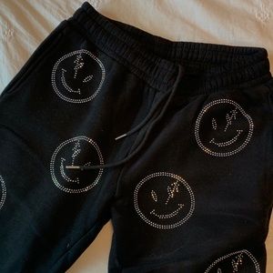 RetroVert Smiley Sweatpants